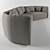 Chamfer Modular Sofa by Moroso 3D model small image 3