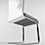 Modern Black Chair Signal H-422 3D model small image 2