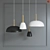Nordic Pendant Lights: Elegant Illumination 3D model small image 1