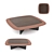 Modern Elegance: NEL Coffee Table 3D model small image 1