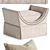 Modern Comfort: Hayes Sofa & Gayle Ottoman 3D model small image 2