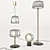 Elegant Ikea Evedal Lighting Set 3D model small image 1