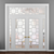 Turin Onyx Double Doors | Classic & Provençal Style 3D model small image 1