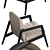 Horm Carnaby Armchair: Stylish and Comfortable 3D model small image 2