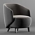 Bosc Concha Armchair | Elegant and Comfortable 3D model small image 1