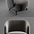 Bosc Concha Armchair | Elegant and Comfortable 3D model small image 2