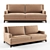 Tosconova Ritz Sofa: Elegant and Comfortable 3D model small image 1