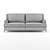 Tosconova Ritz Sofa: Elegant and Comfortable 3D model small image 3