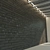 Vintage Grey Painted Brick Wall 3D model small image 1