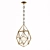 Gilded Iron Pendant Light: Studio VC Bristol 3D model small image 1