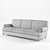 Colonial Sofas by Tosconova 3D model small image 3