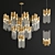 Opulent Burj Light Collection 3D model small image 1