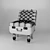 Traveler's Comfort: Suitcase Chair 3D model small image 2
