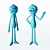 Adorable Alien Helpers 3D model small image 1