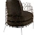 Modern Leather Armchair 3D model small image 2