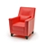 Kanzas Armchair: Comfortable and Stylish 3D model small image 1