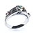 Dazzling White Gold Diamond Ring 3D model small image 1