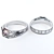 Dazzling White Gold Diamond Ring 3D model small image 2