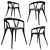 Savanna Modern Dining Chair 3D model small image 1