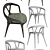 Savanna Modern Dining Chair 3D model small image 2