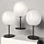 Ethereal Glow Lantern Table Lamp 3D model small image 1