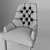 Elegant Carriage Chair: "Florence 3D model small image 2