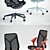 Cosm Chairs: Stylish and Comfortable 3D model small image 2