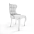 TurboSmooth Vanessa Chair and Table 3D model small image 3