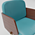 American Collection Chair: Model 1402 3D model small image 2
