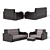 Transformable Sofa Bed: Sofino 3D model small image 1