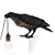 Modern Bird Lamp by Seletti 3D model small image 1