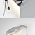Modern Bird Lamp by Seletti 3D model small image 2