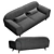Luxury Comfort: Mesonica "Nesbo" Sofa 3D model small image 3