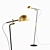 Modular Pullout Floor Lamp 3D model small image 1