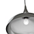 Bell Pendant Light: Elegant and Adjustable 3D model small image 2