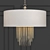 Elegant Zareen Chandelier: Illuminate in style 3D model small image 1