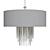 Elegant Zareen Chandelier: Illuminate in style 3D model small image 2