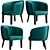 Vintage Origins Doris Armchair 3D model small image 1
