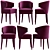 BRABBU Ibis Chair: Sleek and Stylish Seating 3D model small image 1