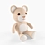 Big Teddy Bear 3D Model 3D model small image 1