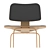 Vitra Leather Plywood Chair 3D model small image 3