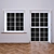 Elegant Classic Window Set 3D model small image 3