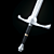 Steel Sword - Handcrafted Weapon 3D model small image 2