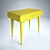 Sleek Yellow Desk for Modern Spaces 3D model small image 2