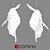 Ethereal Cocoon Light | Stunning Design | 600mm x 670mm 3D model small image 3