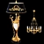 Elegant Arizzi Chandelier + Table Lamp Set 3D model small image 2