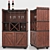 Rustic Wine Cabinet Buffet - Furniture of America 3D model small image 1