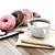 Delicious Coffee and Donuts Set 3D model small image 2