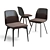 Elegant Barbican Chair: Molteni & C 3D model small image 1