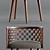 Elegant Arabesque Dining Chair 3D model small image 2